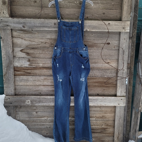 Crazy Train Denim - Crazy Train Farmers Daughter Bib Overall